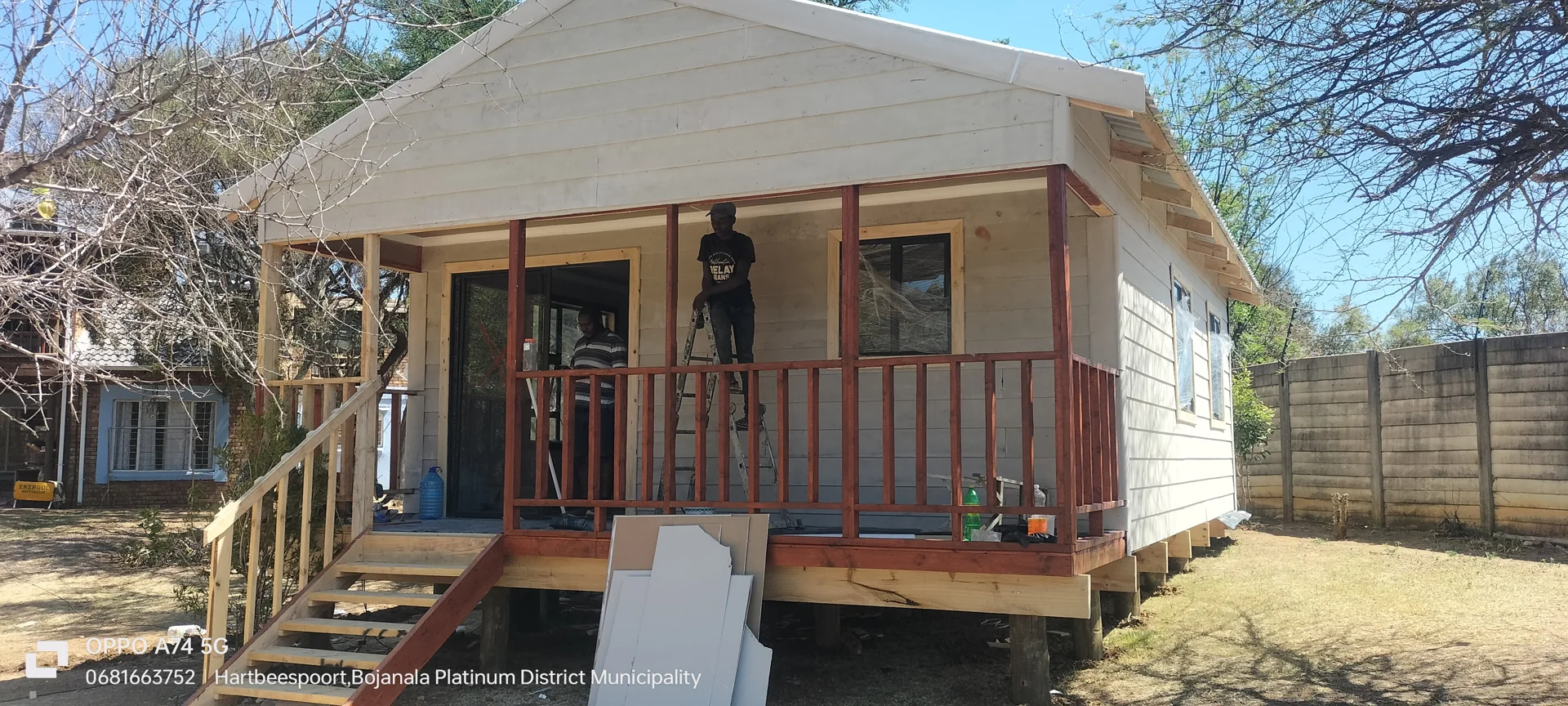 Wendy house install — Pretoria North